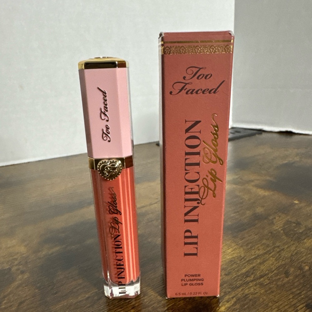 Too Faced Lip Injection Power Plumping Lip Gloss Secure The Bag - Full Size NIB